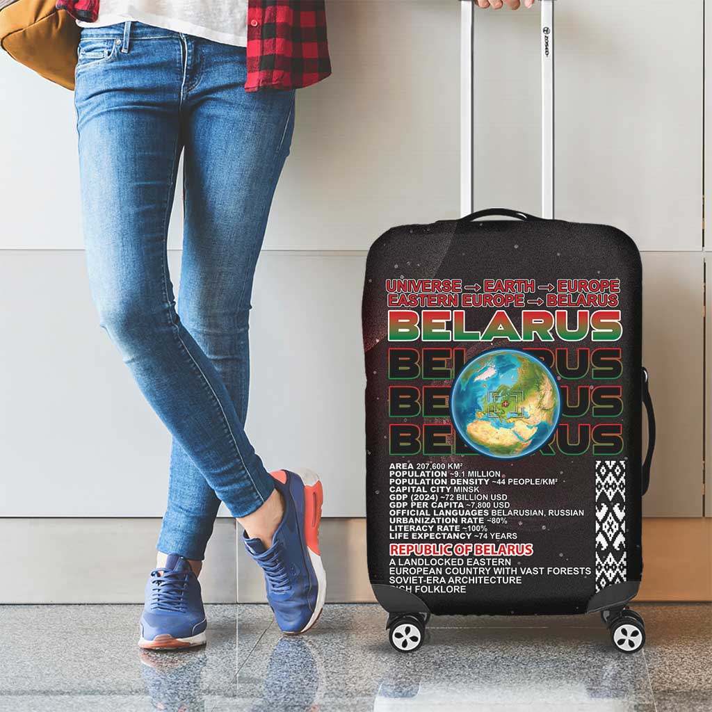 Belarus Luggage Cover Information From The Universe DT05