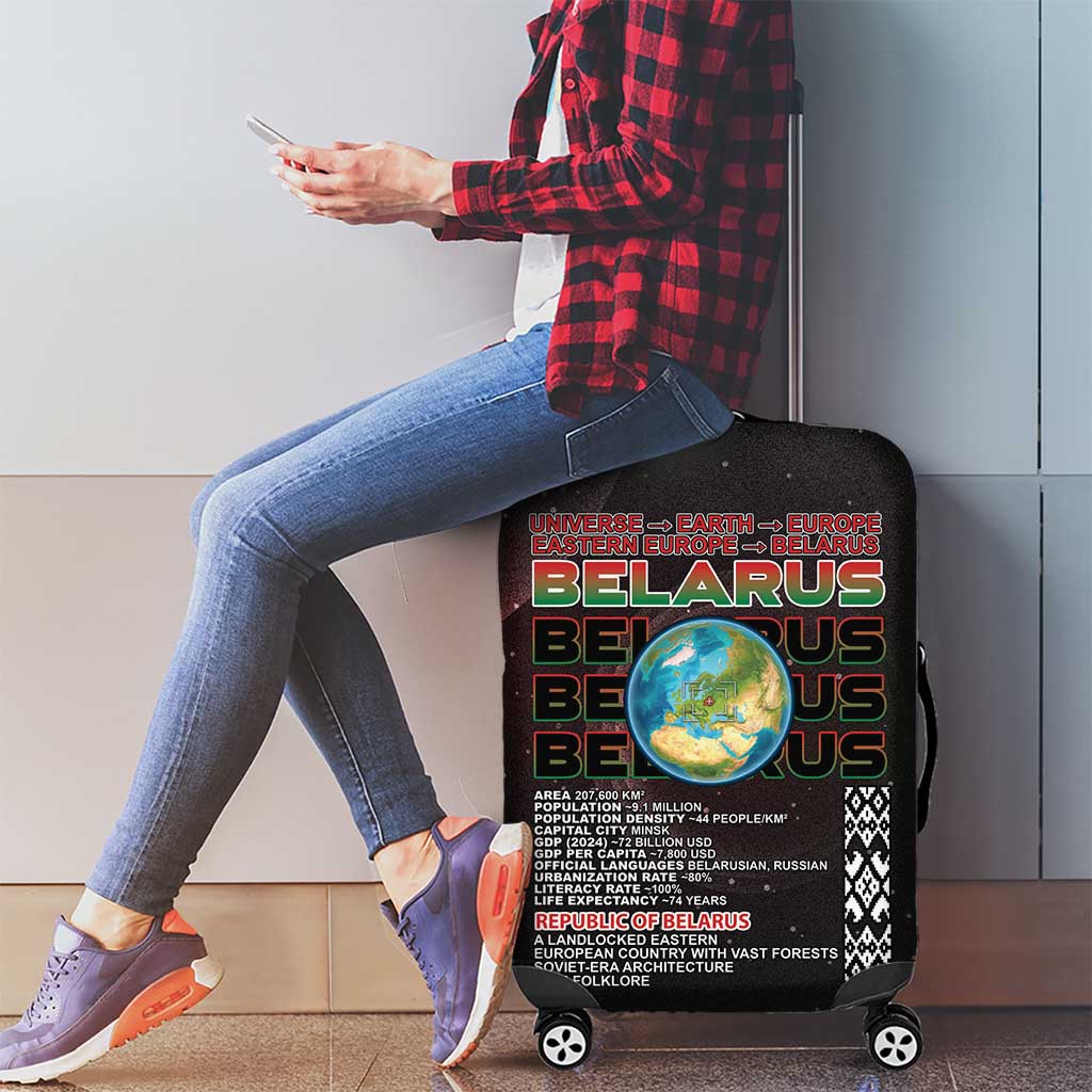 Belarus Luggage Cover Information From The Universe DT05