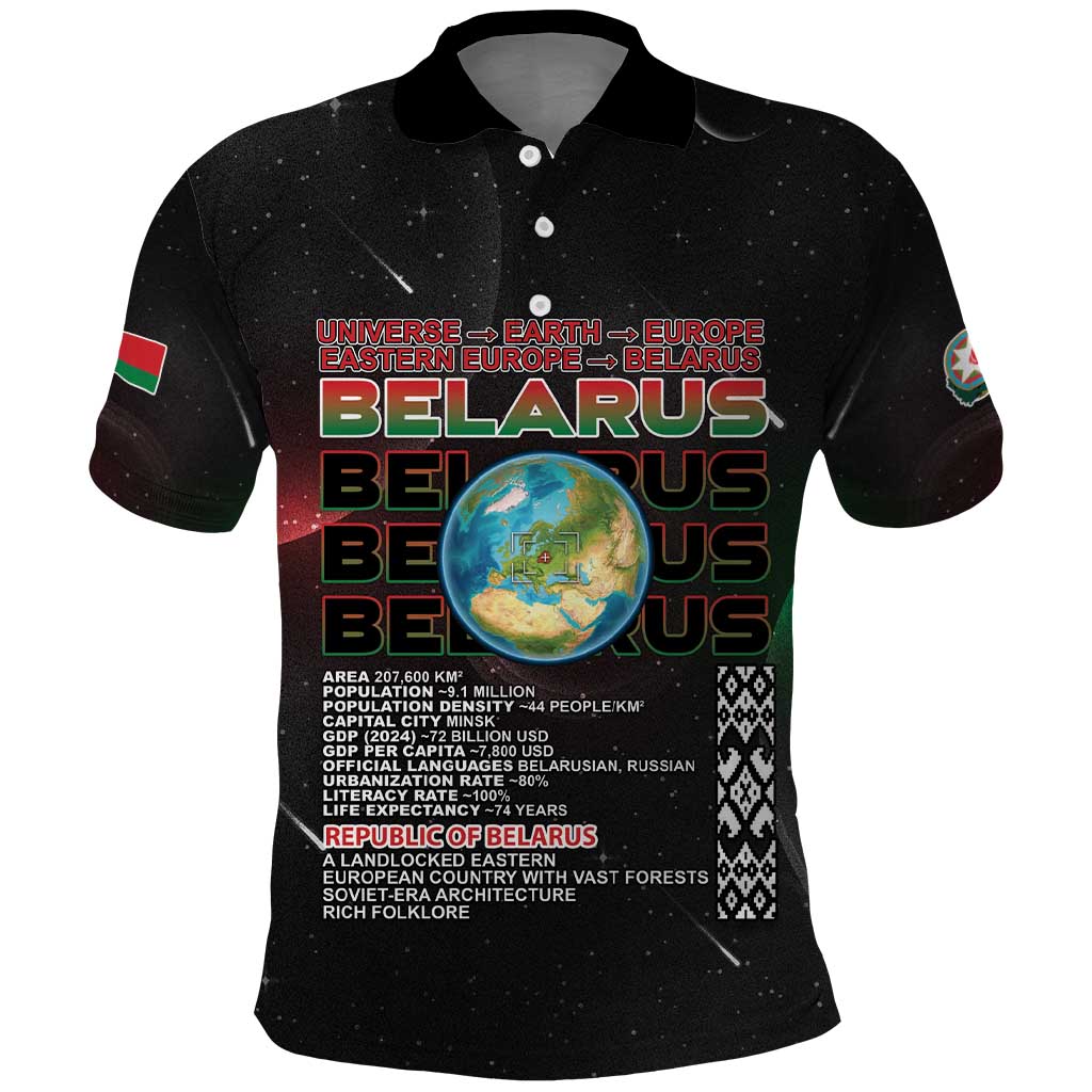 Belarus Polo Shirt Information From The Universe DT05