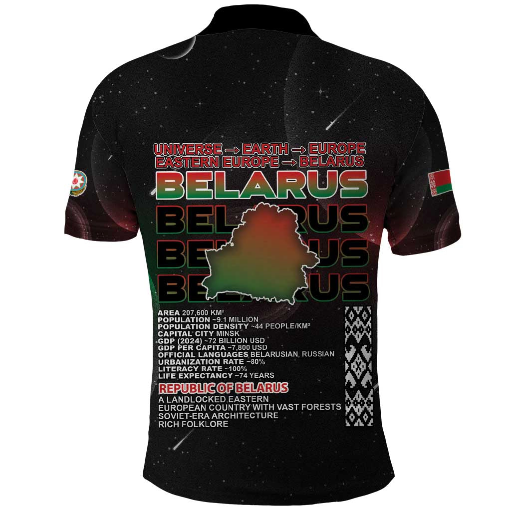 Belarus Polo Shirt Information From The Universe DT05
