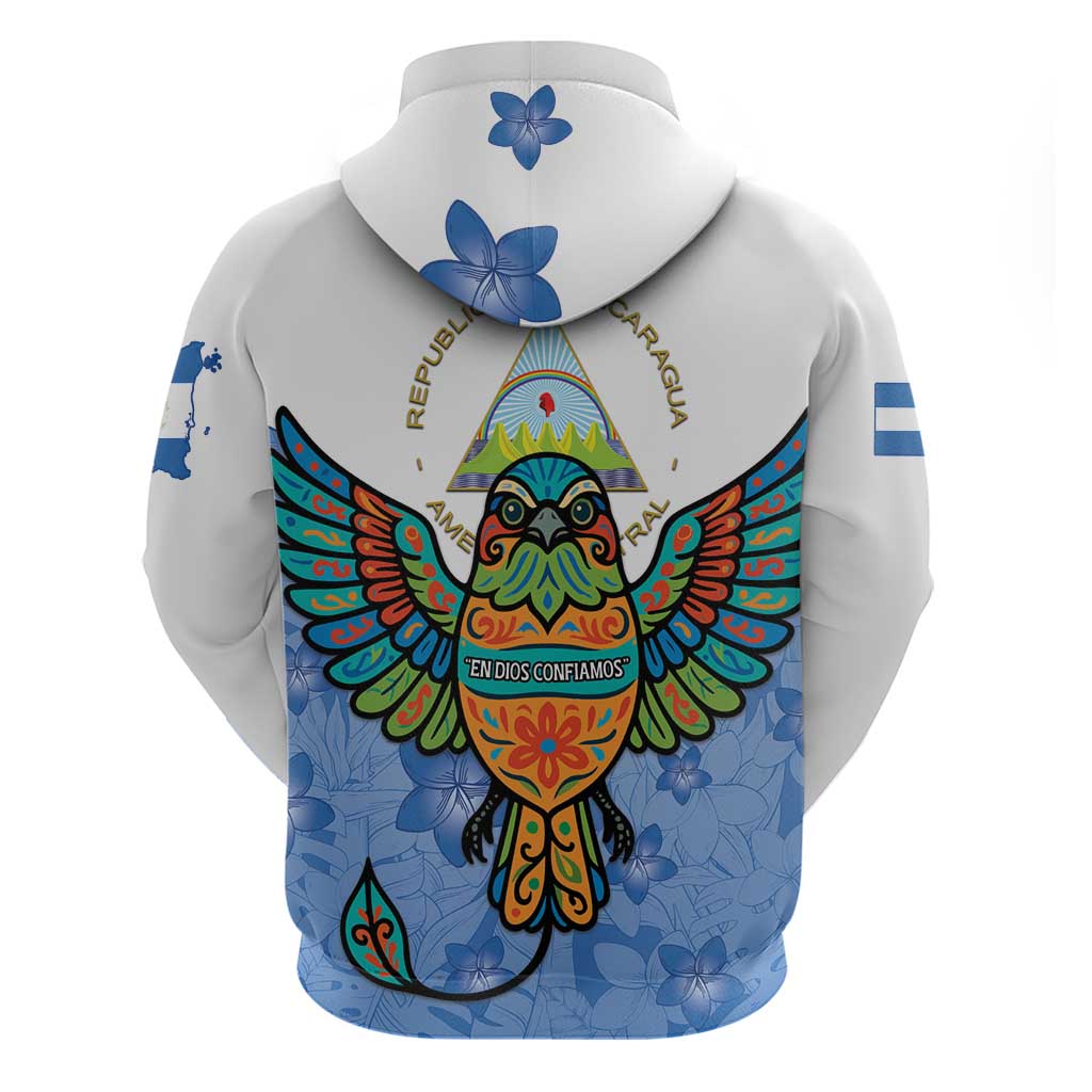 Nicaragua Hoodie Guardabarranco Bird With Sacuanjoche DT05
