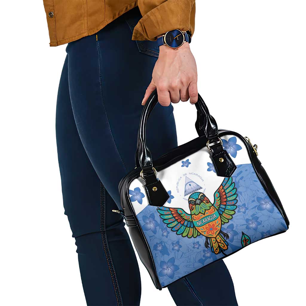 Nicaragua Shoulder Handbag Guardabarranco Bird With Sacuanjoche DT05