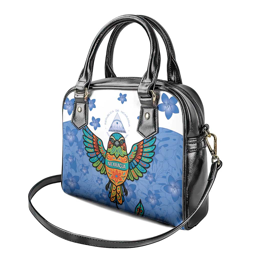 Nicaragua Shoulder Handbag Guardabarranco Bird With Sacuanjoche DT05