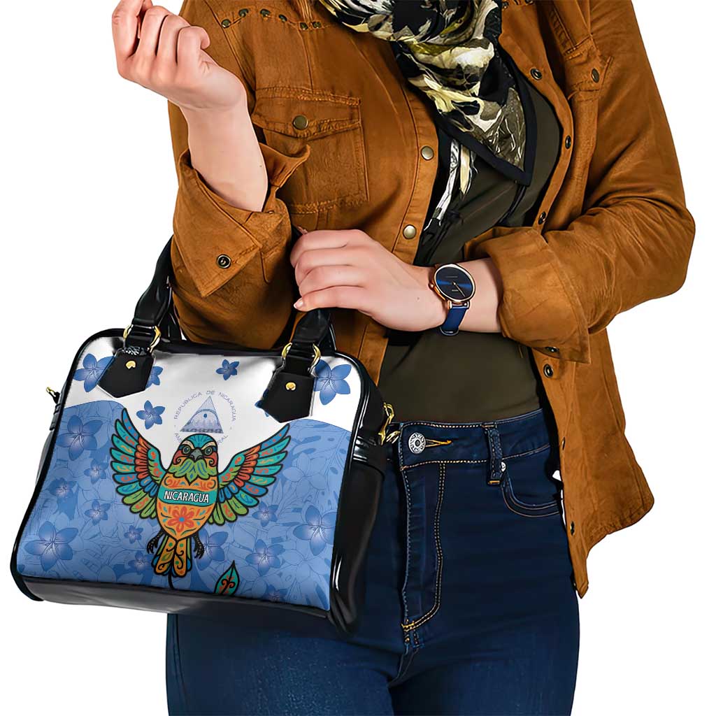 Nicaragua Shoulder Handbag Guardabarranco Bird With Sacuanjoche DT05