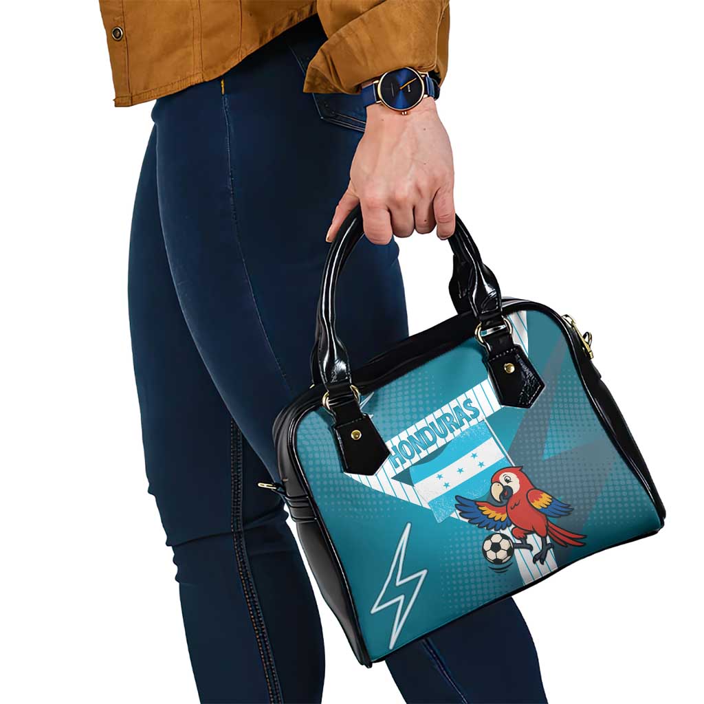 Honduras Football Shoulder Handbag Scarlet Macaw Mascot DT05