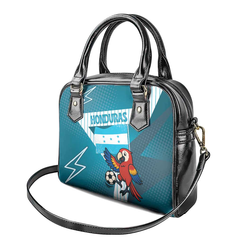 Honduras Football Shoulder Handbag Scarlet Macaw Mascot DT05
