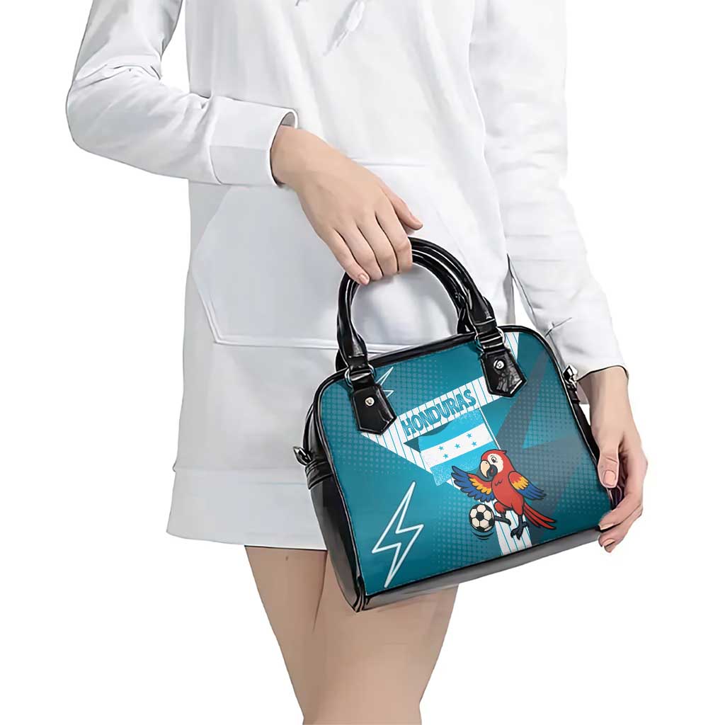 Honduras Football Shoulder Handbag Scarlet Macaw Mascot DT05