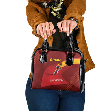 Spain Cycling Shoulder Handbag You Don't Stop Cycling When You Get Old DT05
