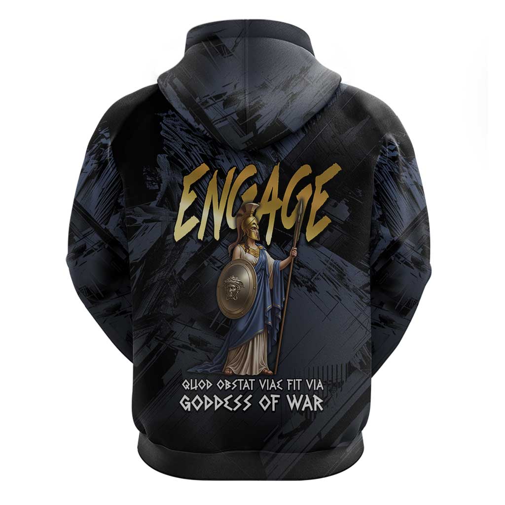 Ancient Greek Athena Hoodie Goddess Of Wisdom DT05