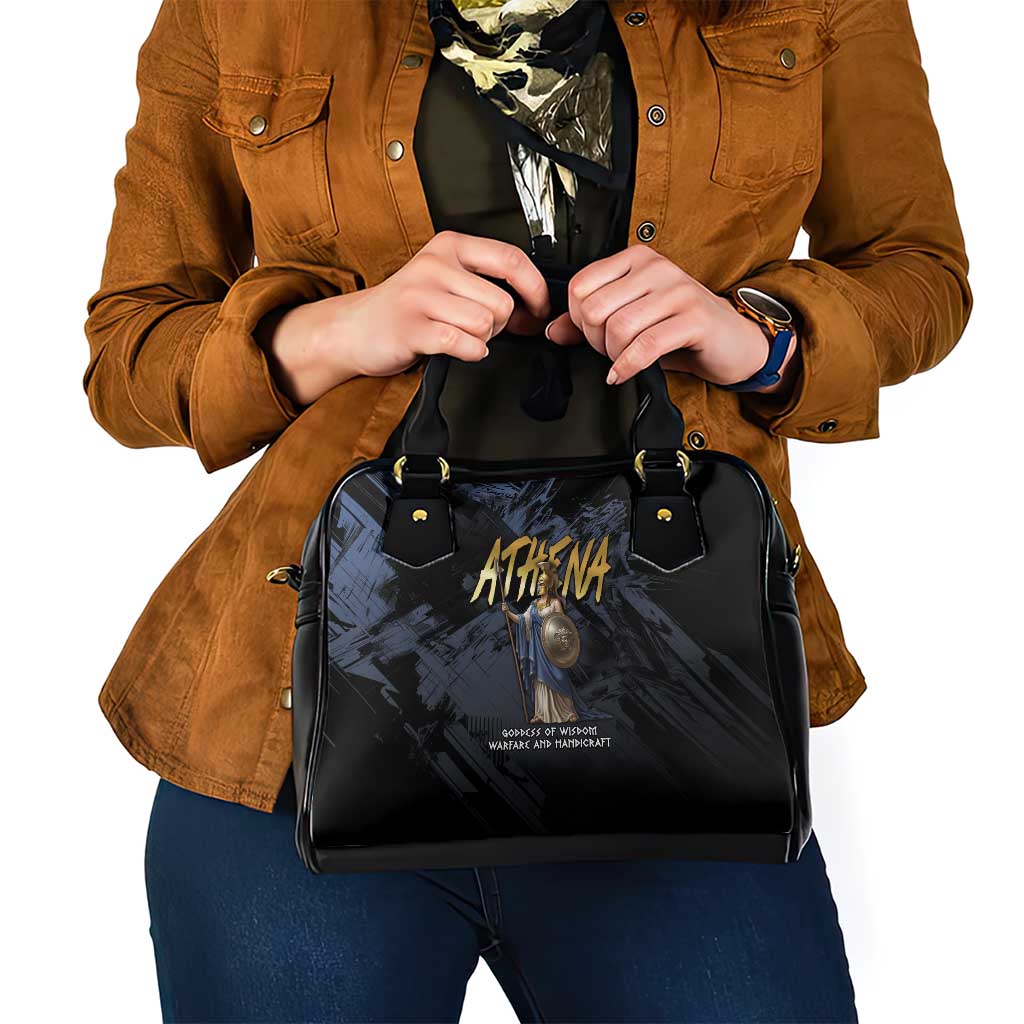 Ancient Greek Athena Shoulder Handbag Goddess Of Wisdom DT05