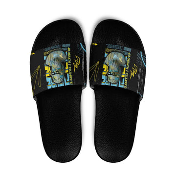 Ancient Greek Zeus Slide Sandals Futuristic Style DT05