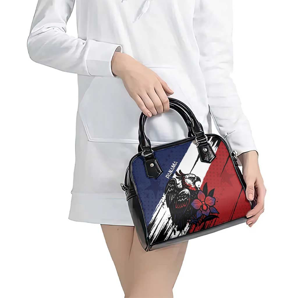 Panama Shoulder Handbag Harpy Eagle Bird Grunge Style DT05