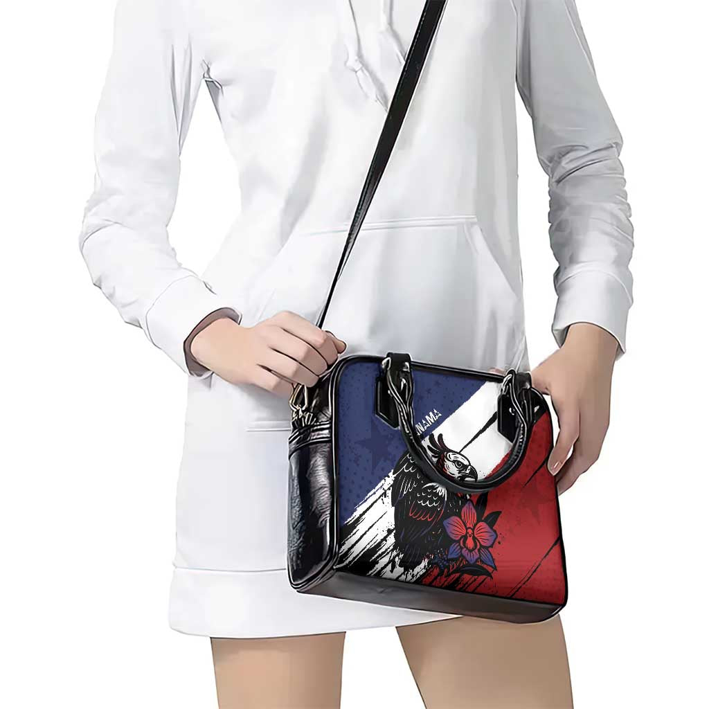 Panama Shoulder Handbag Harpy Eagle Bird Grunge Style DT05