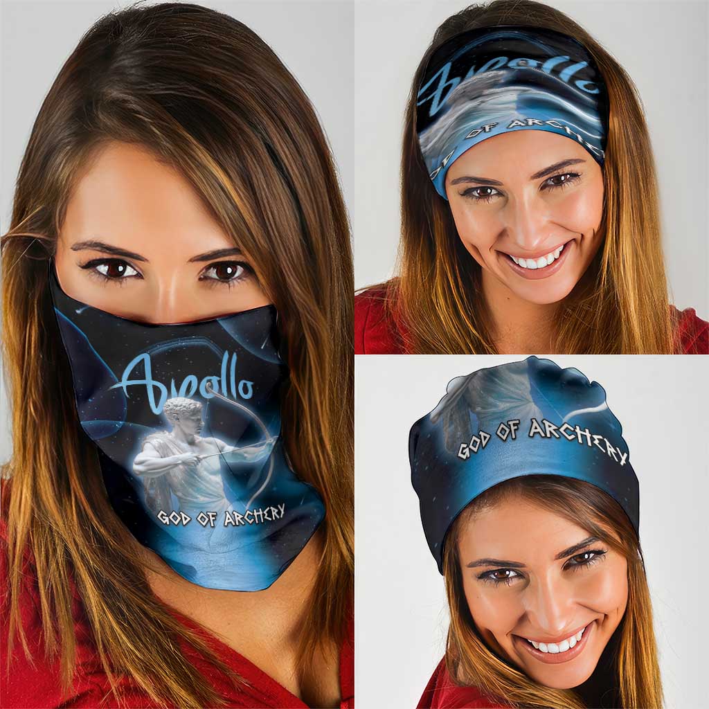 Ancient Greek Apollo Neck Gaiter God Of Archery DT05