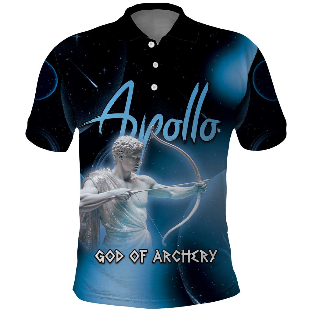 Ancient Greek Apollo Polo Shirt God Of Archery DT05