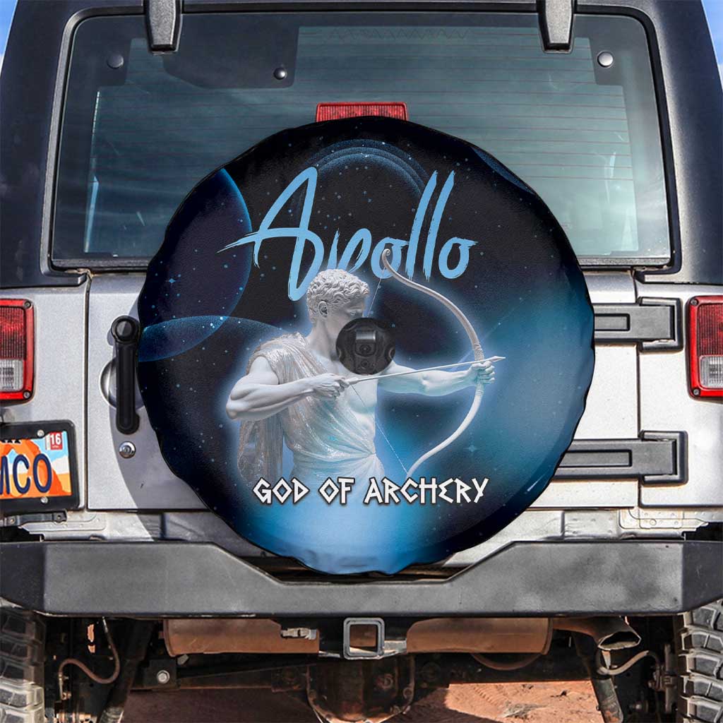 Ancient Greek Apollo Spare Tire Cover God Of Archery DT05