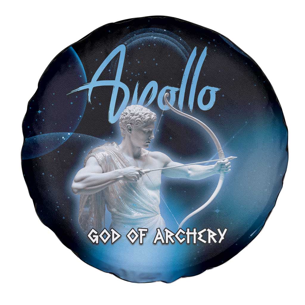 Ancient Greek Apollo Spare Tire Cover God Of Archery DT05