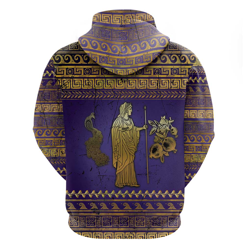 Hera Hoodie Goddess With Ancient Greek Pattern DT05