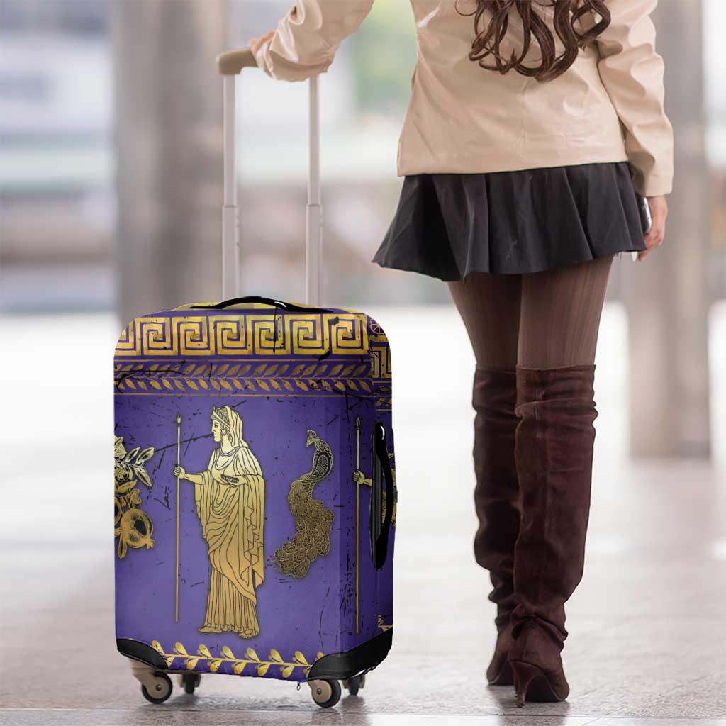 Hera Luggage Cover Goddess With Ancient Greek Pattern DT05