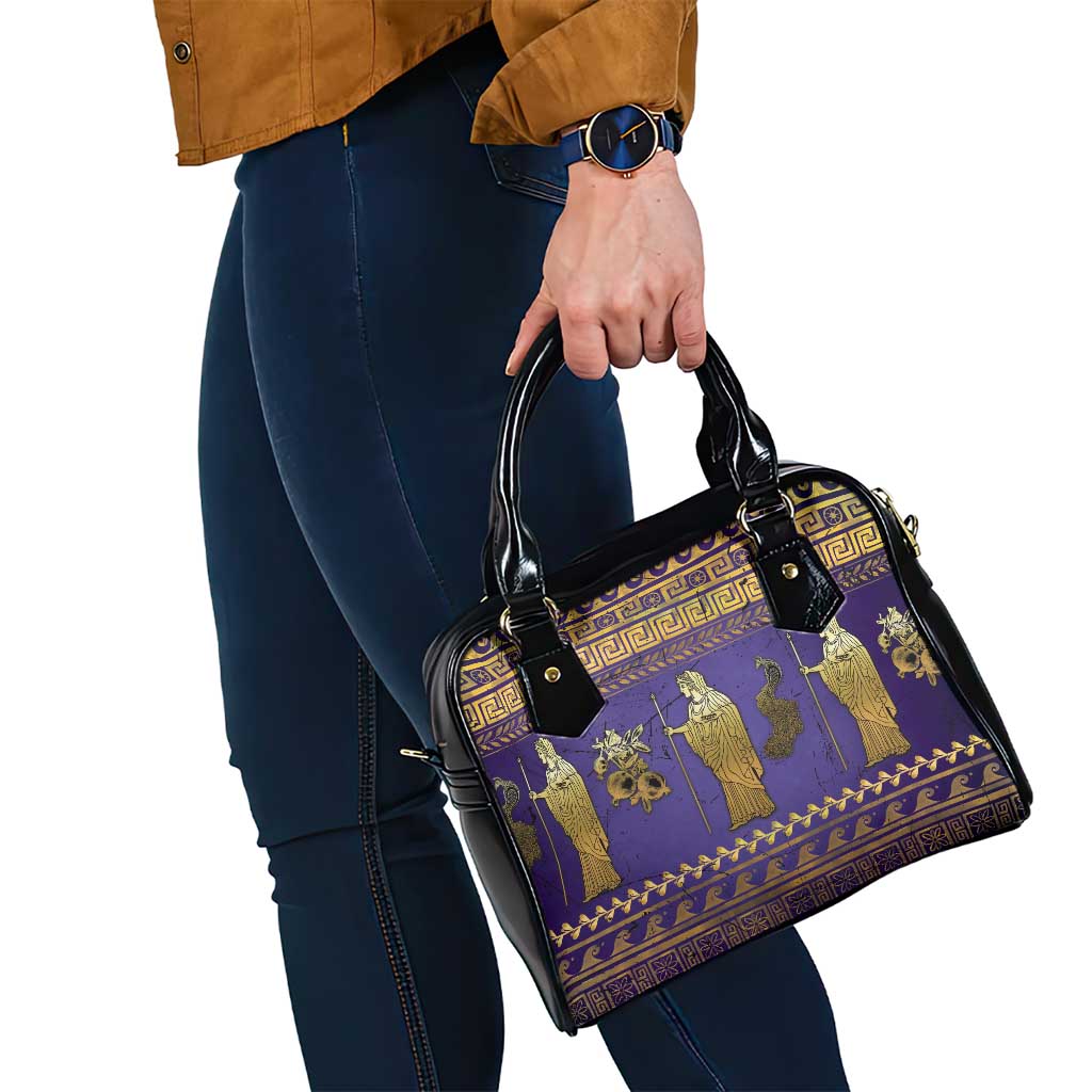 Hera Shoulder Handbag Goddess With Ancient Greek Pattern DT05