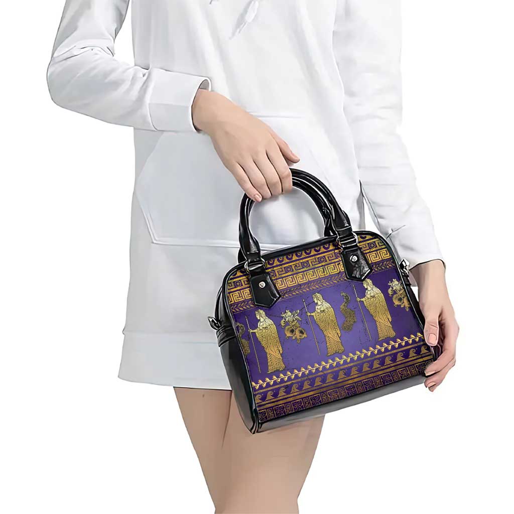 Hera Shoulder Handbag Goddess With Ancient Greek Pattern DT05