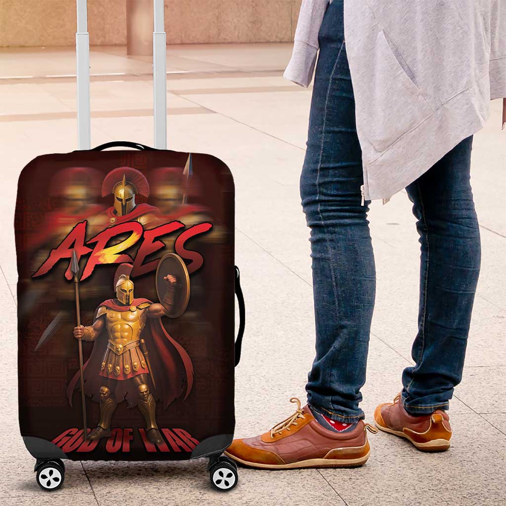 Ancient Greek Ares Luggage Cover God Of War And Courage DT05