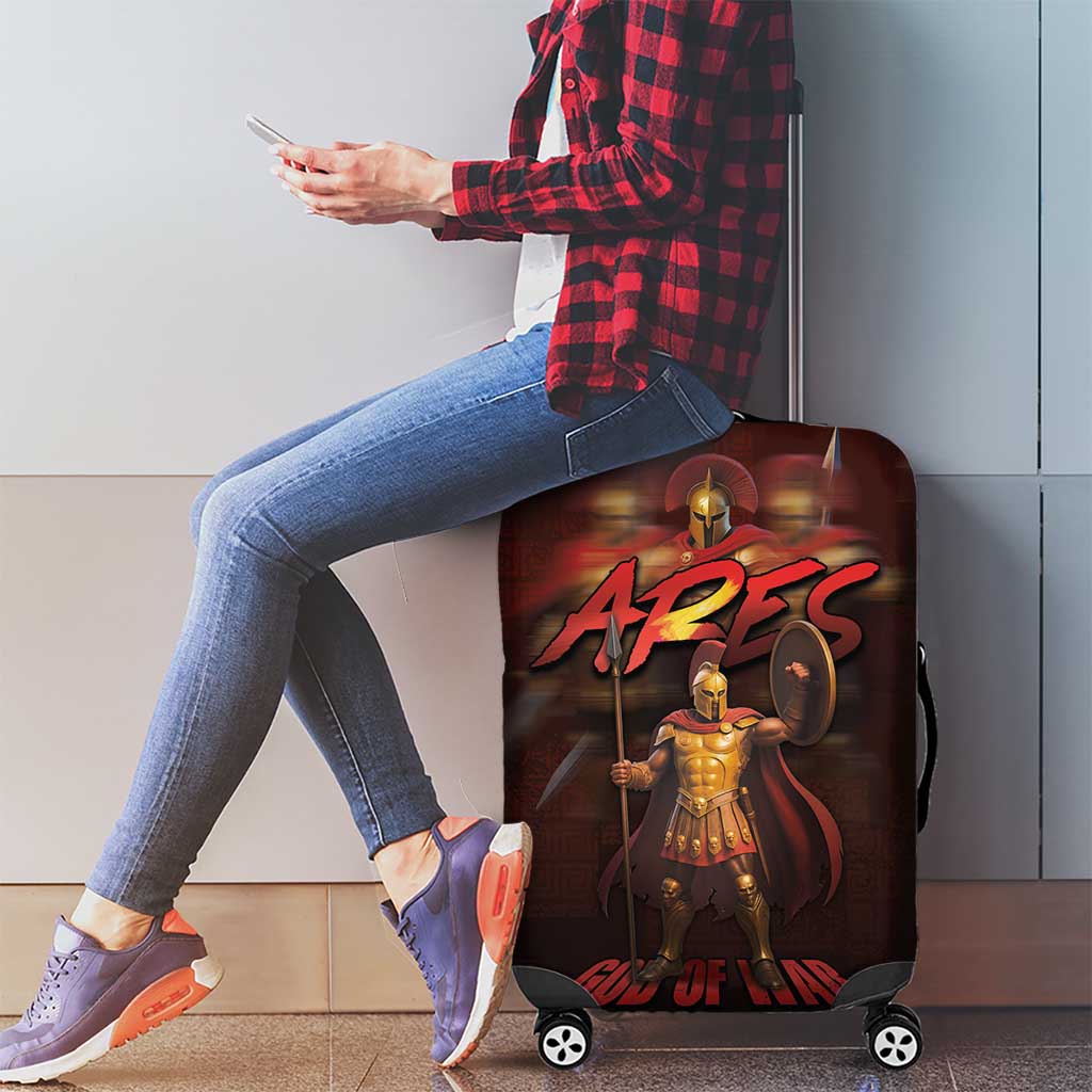Ancient Greek Ares Luggage Cover God Of War And Courage DT05