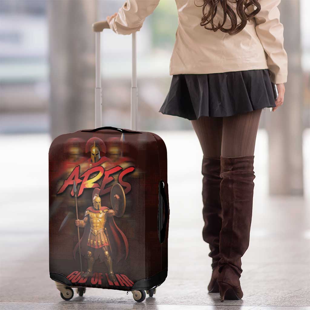 Ancient Greek Ares Luggage Cover God Of War And Courage DT05