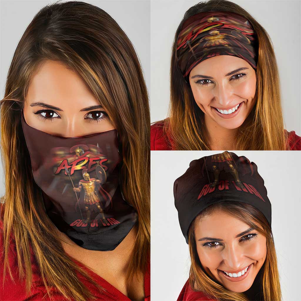 Ancient Greek Ares Neck Gaiter God Of War And Courage DT05