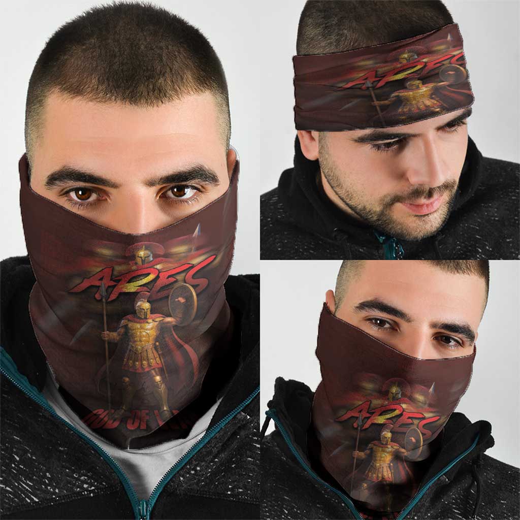 Ancient Greek Ares Neck Gaiter God Of War And Courage DT05