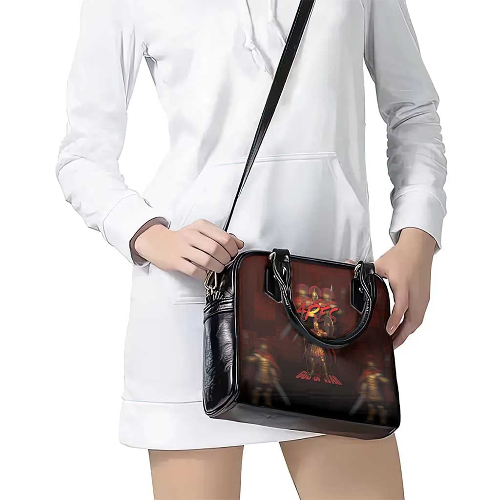 Ancient Greek Ares Shoulder Handbag God Of War And Courage DT05