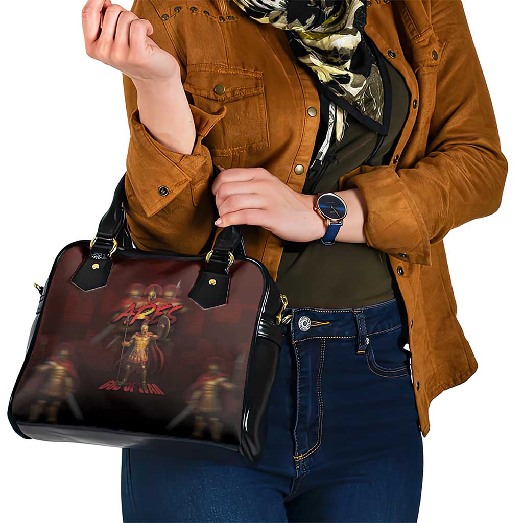 Ancient Greek Ares Shoulder Handbag God Of War And Courage DT05