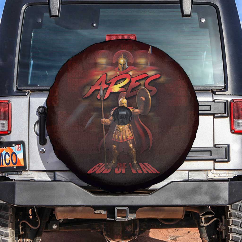 Ancient Greek Ares Spare Tire Cover God Of War And Courage DT05