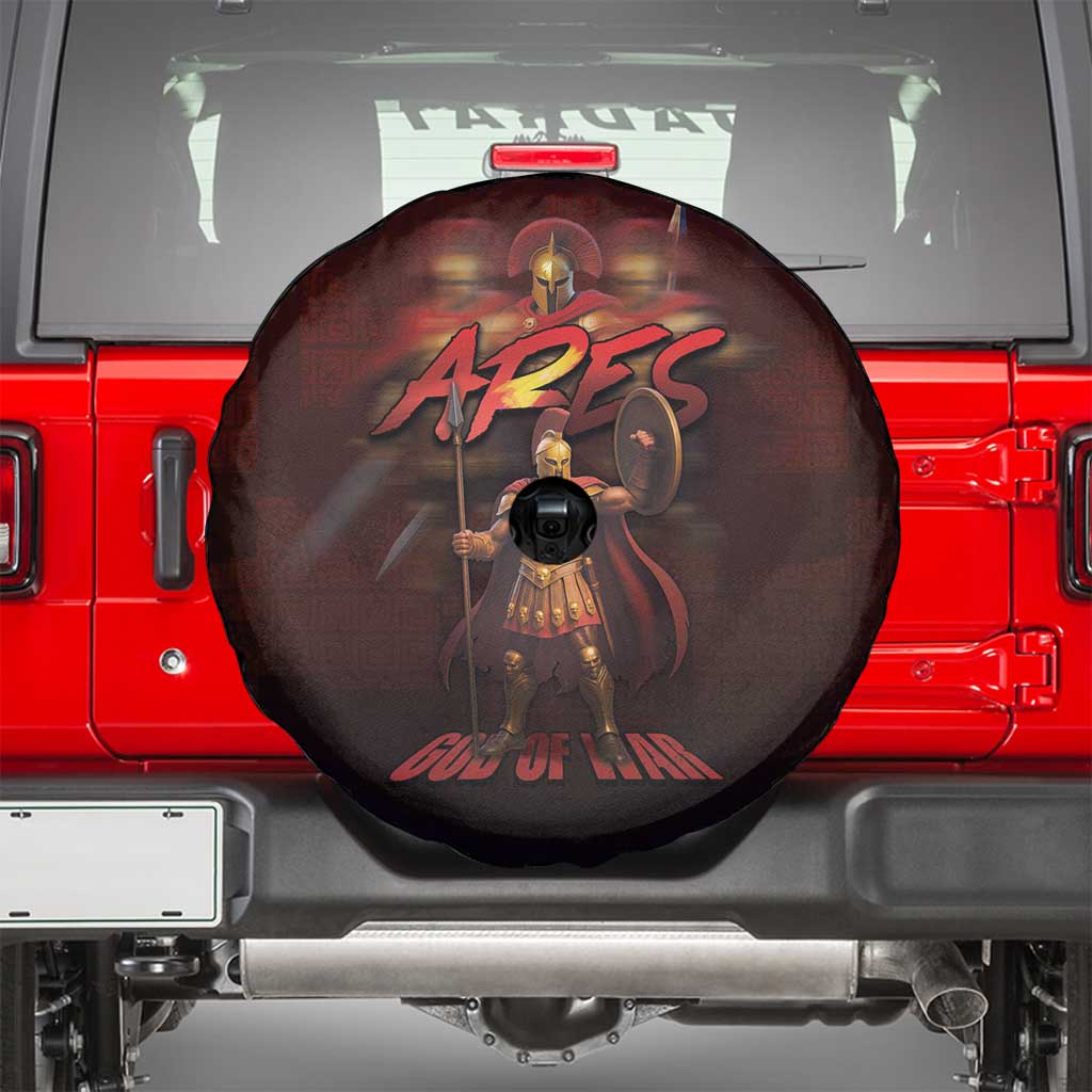 Ancient Greek Ares Spare Tire Cover God Of War And Courage DT05
