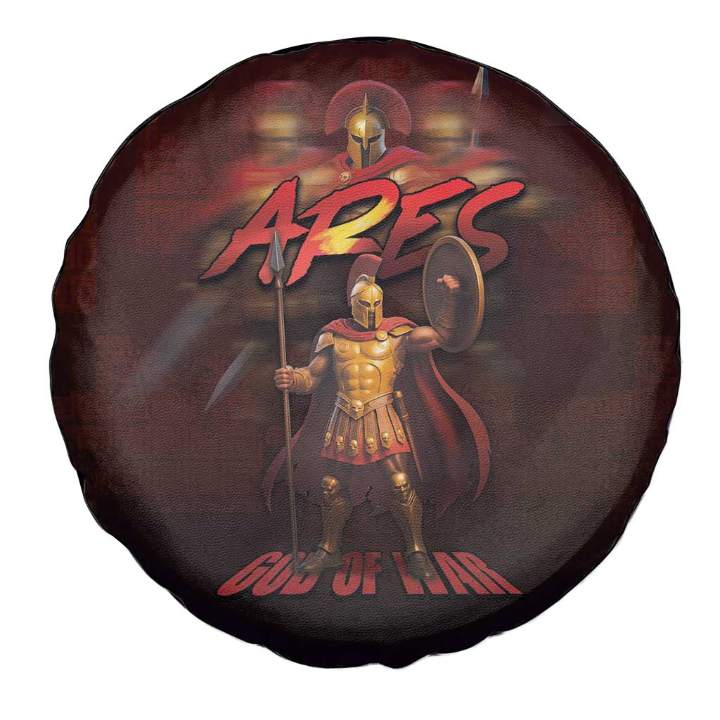 Ancient Greek Ares Spare Tire Cover God Of War And Courage DT05