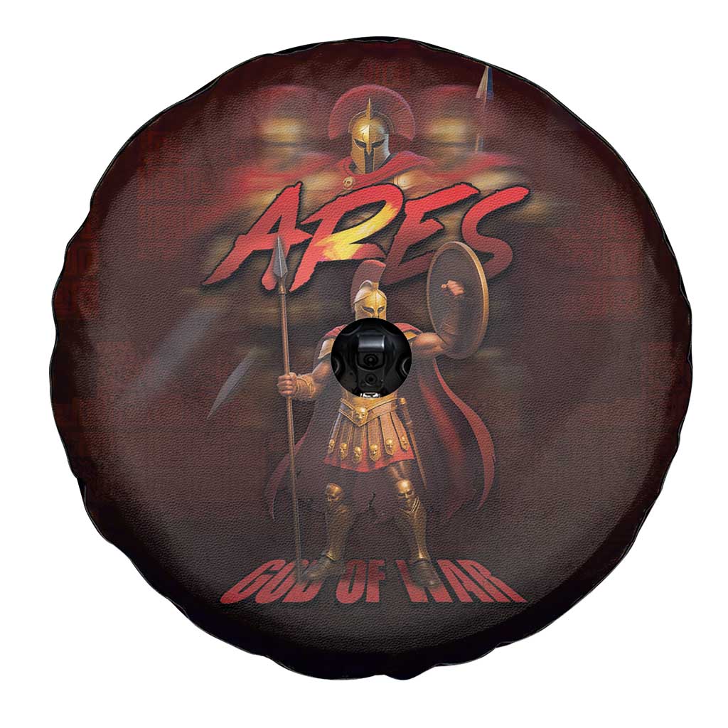 Ancient Greek Ares Spare Tire Cover God Of War And Courage DT05