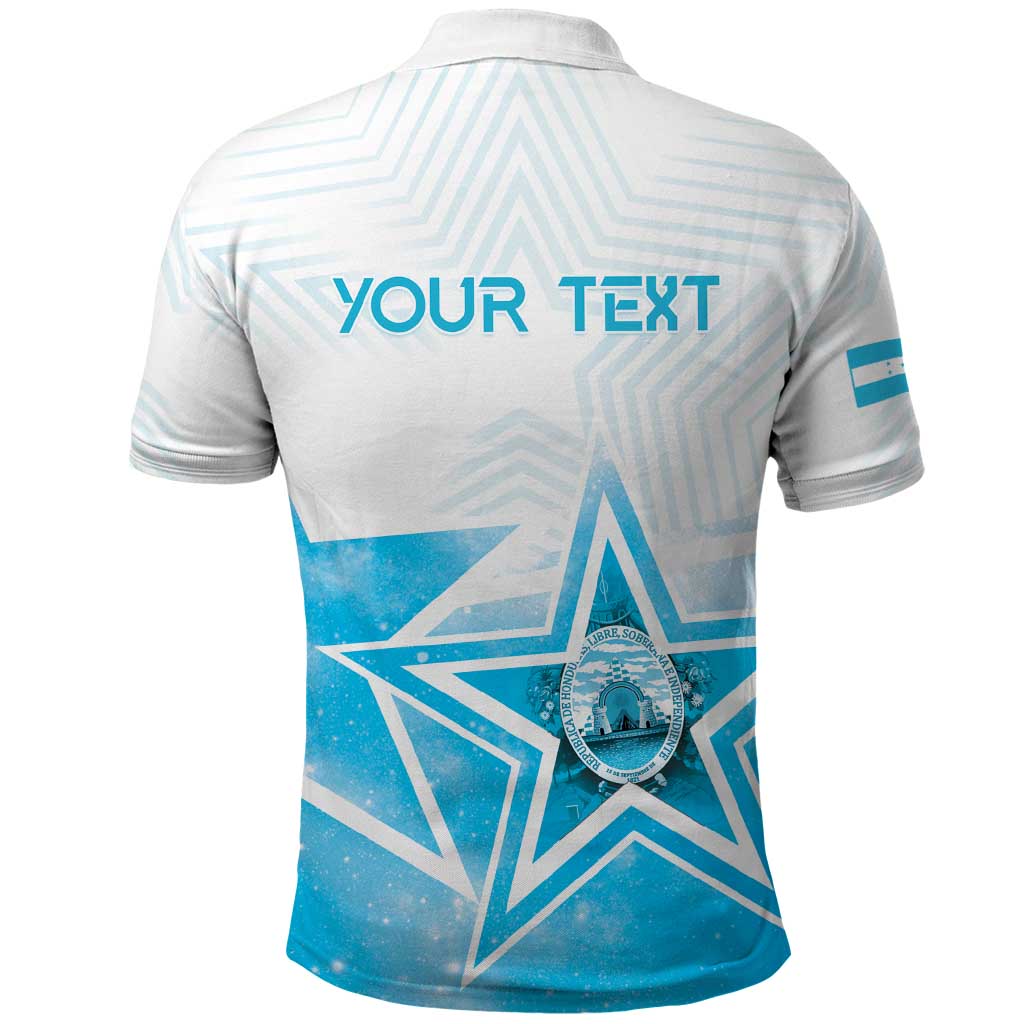 Personalized Honduras Polo Shirt A Nation of Stars Unity in Light DT05