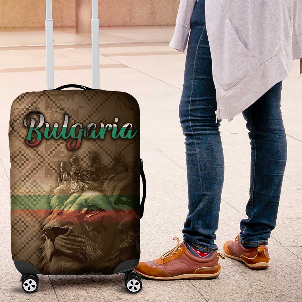 Bulgaria Luggage Cover Lion King Is Pride DT05
