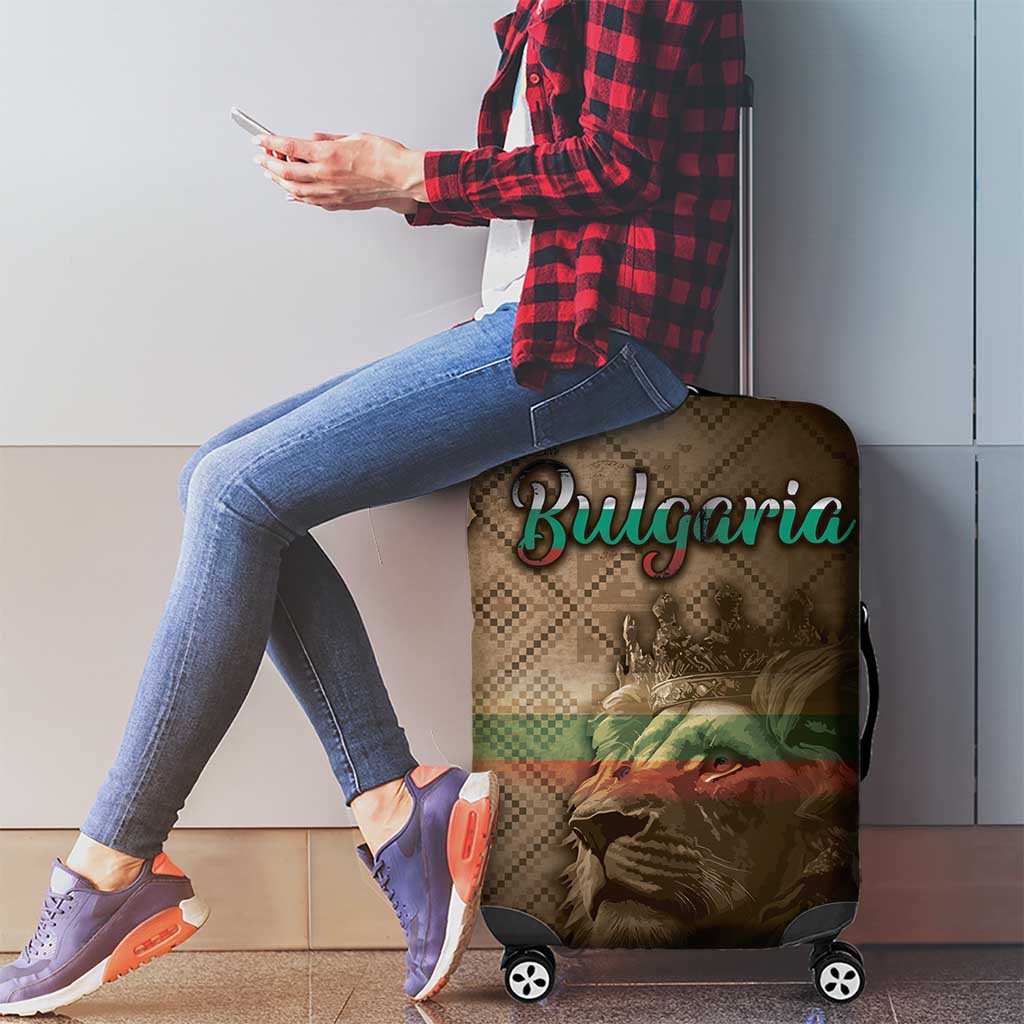 Bulgaria Luggage Cover Lion King Is Pride DT05