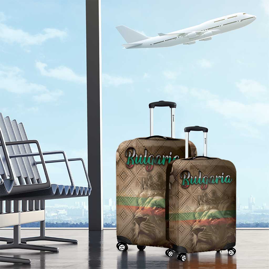 Bulgaria Luggage Cover Lion King Is Pride DT05