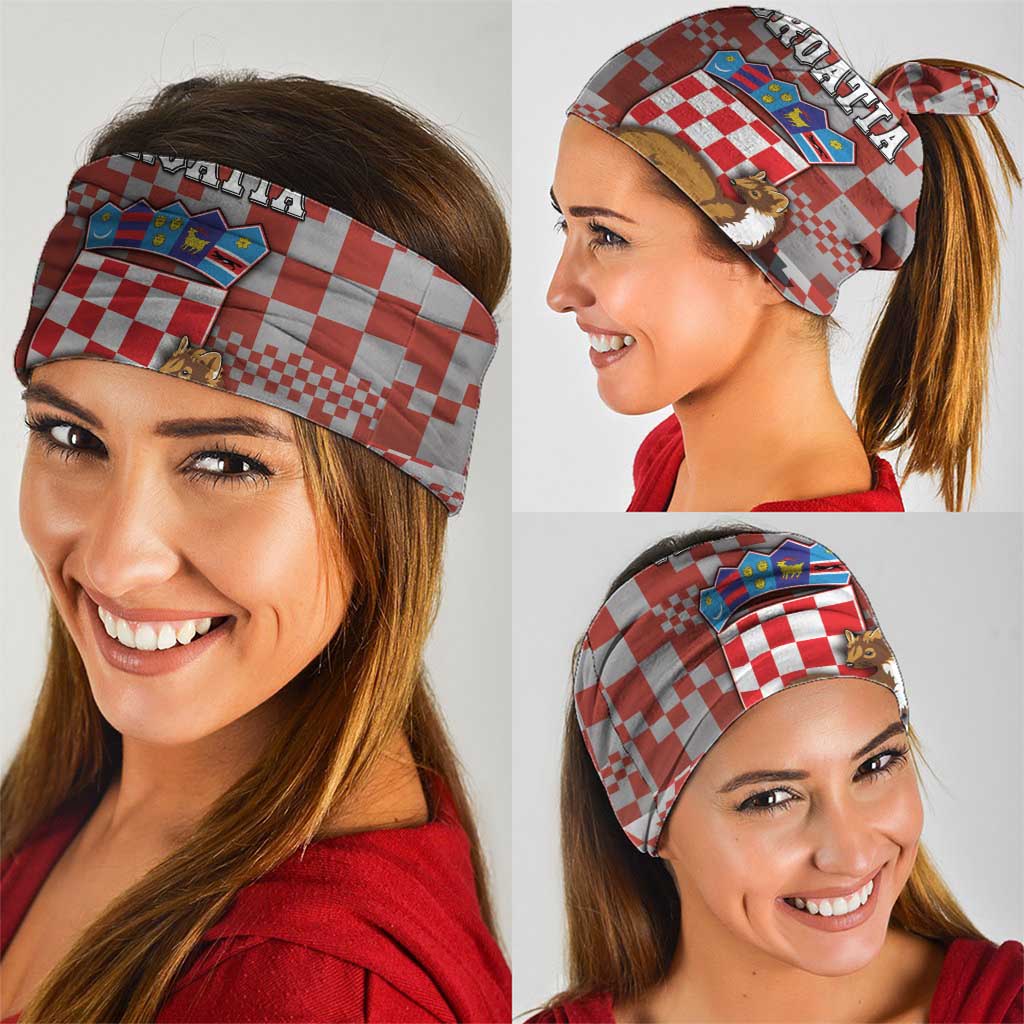 Croatia Neck Gaiter Kuna Zlatica With Symbol DT05