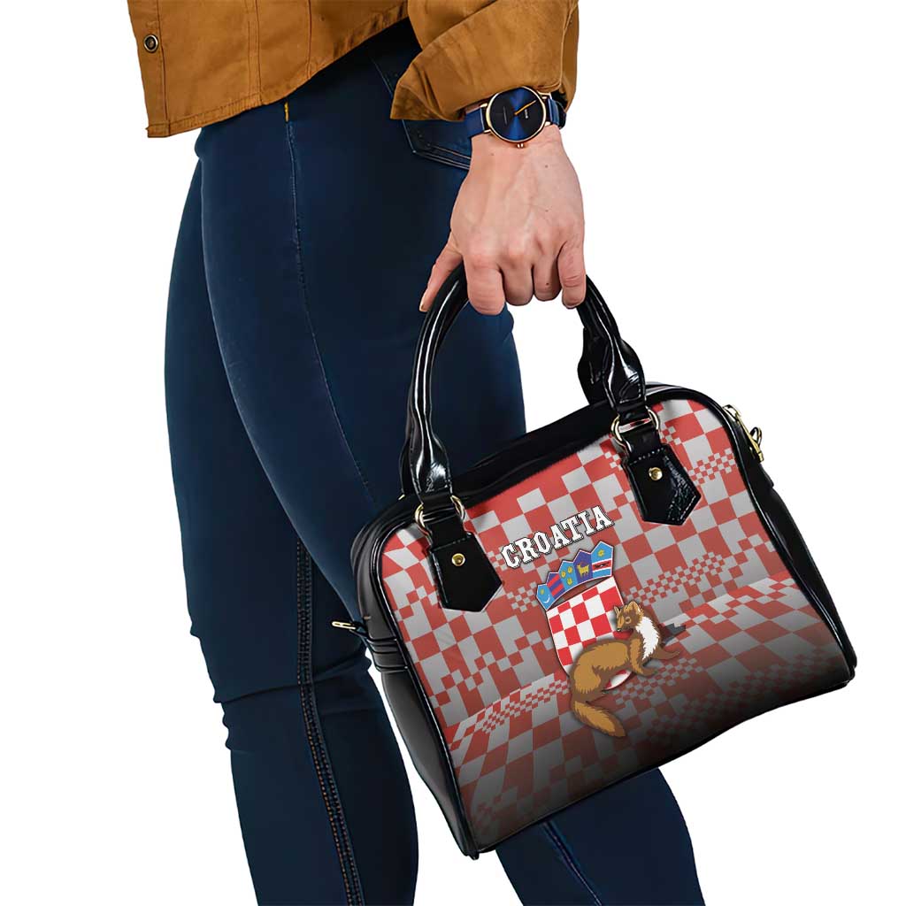 Croatia Shoulder Handbag Kuna Zlatica With Symbol DT05