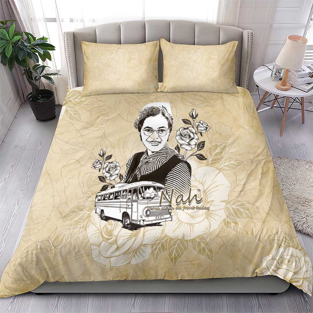 Nah Rosa Parks African Bedding Set Black Women History DT05