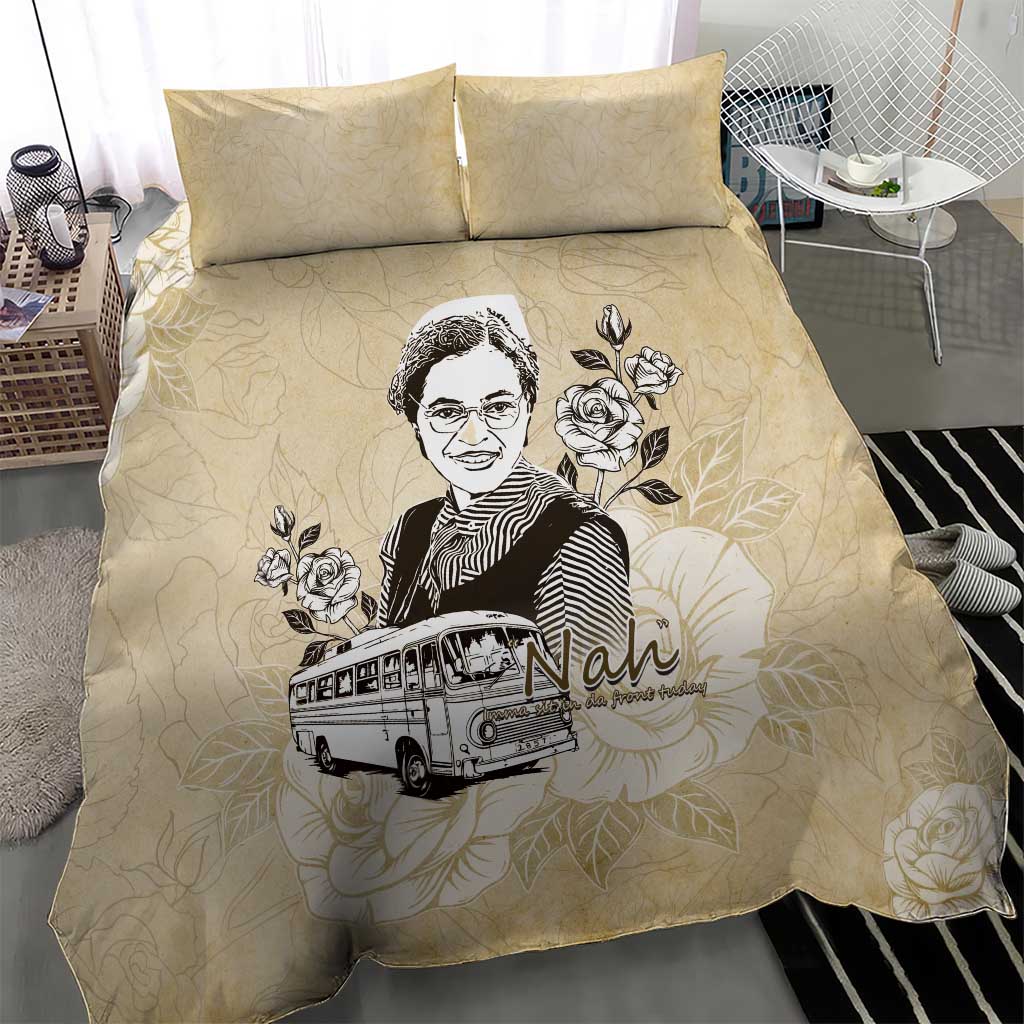 Nah Rosa Parks African Bedding Set Black Women History DT05