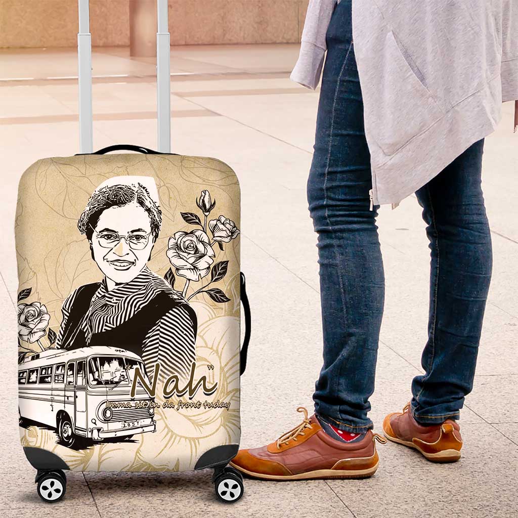Nah Rosa Parks Luggage Cover Black Women History DT05