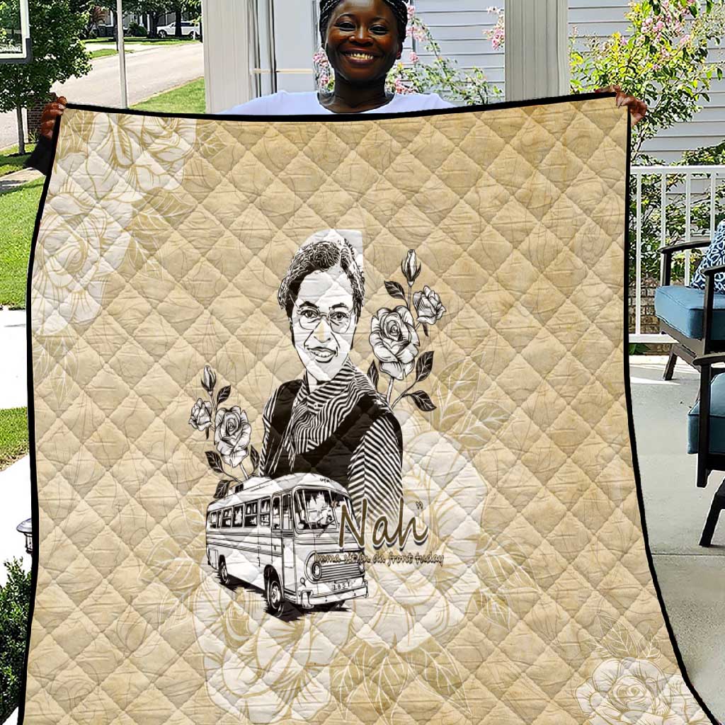 Nah Rosa Parks African Quilt Black Women History DT05