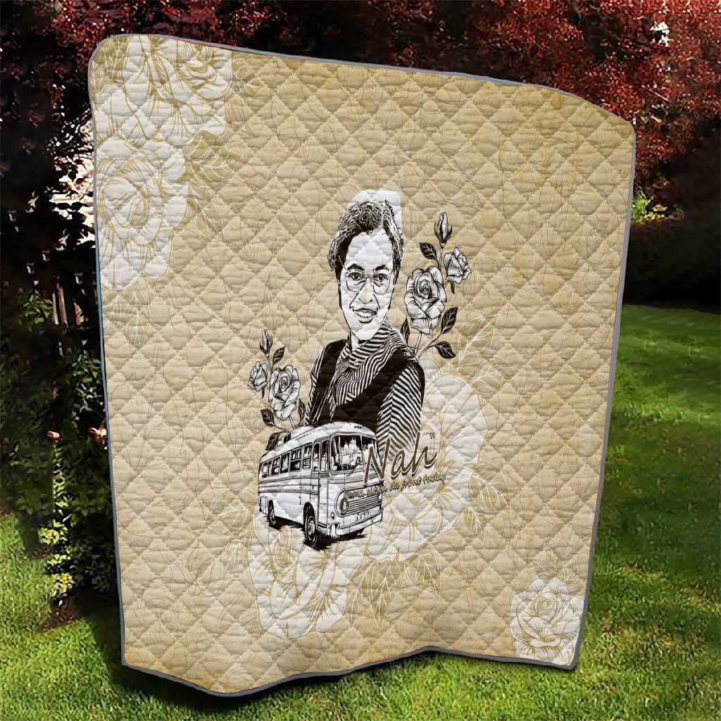 Nah Rosa Parks African Quilt Black Women History DT05