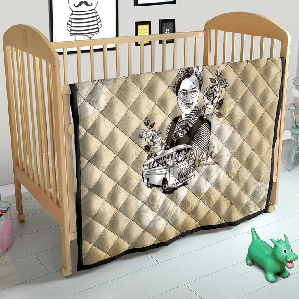 Nah Rosa Parks African Quilt Black Women History DT05