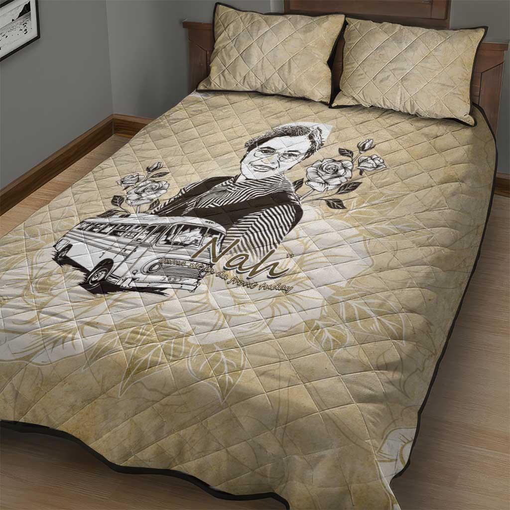 Nah Rosa Parks African Quilt Bed Set Black Women History DT05