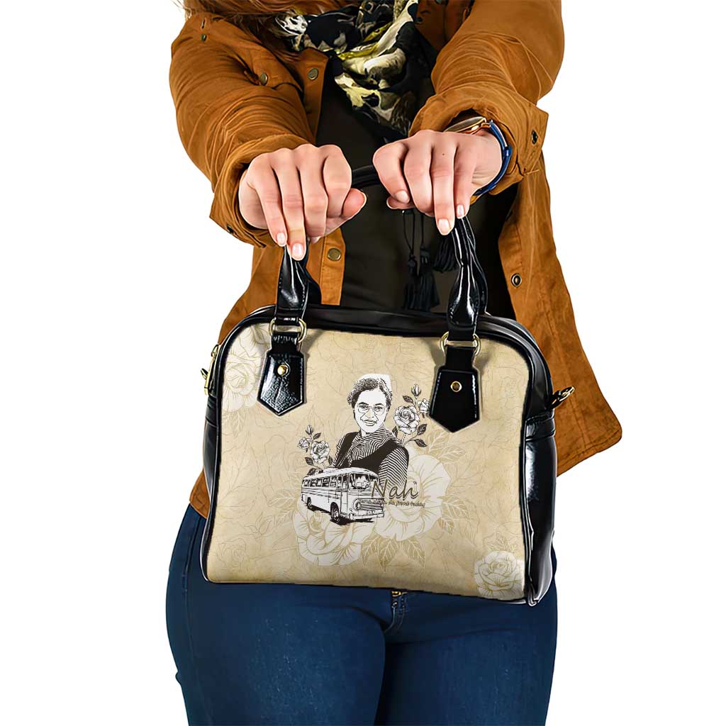 Nah Rosa Parks Shoulder Handbag Black Women History DT05